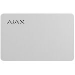 AJAX 42834.89.WH Contactless Card, 100-Piece, White